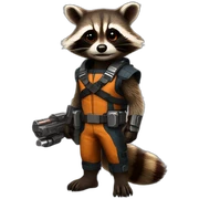 Rocket Raccoon sticker
