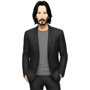 Keanu Reeves  sticker