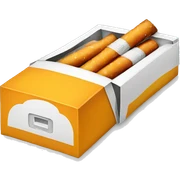 cigarette pack sticker