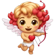 Cupid sticker