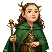 Forest Wizard sticker