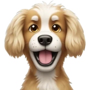 Dog sticker