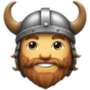 heart  with viking sticker