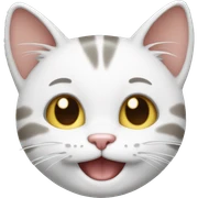 Happy cat sticker