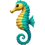 sea ​​horse sticker