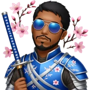 Samurai Warrior sticker