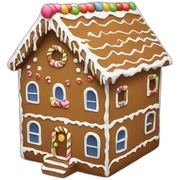 gingerbread house sticker