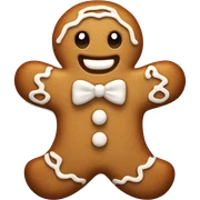 Gingerbread man  sticker