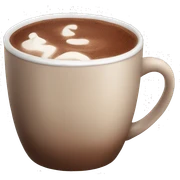 Hot chocolate sticker