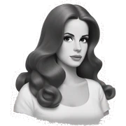 lana del rey sticker