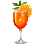 Aperol spritz sticker