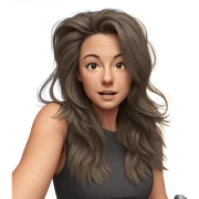 realistic portrait of a girl sticker