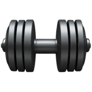 dumbbells sticker