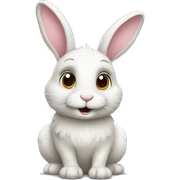 bunny sticker