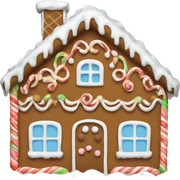 Gingerbread house  sticker