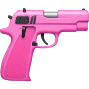 Pink Gun sticker