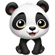 Panda sticker