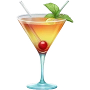 cocktail sticker