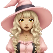 hime gyaru girl witch sticker