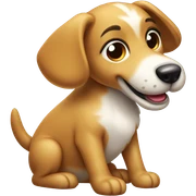 Dog sticker