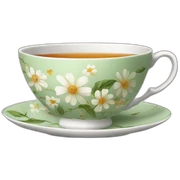 tea cup sticker