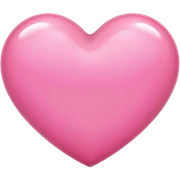 pink heart sticker