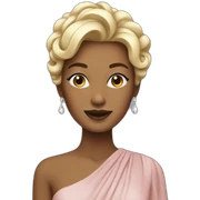 elegant woman sticker