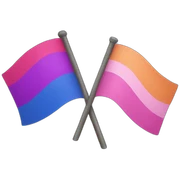 Bi flag sticker