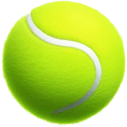 tennis ball sticker