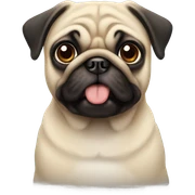 Pug sticker