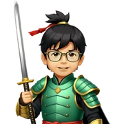 Samurai Guardian sticker