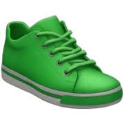 green shoes sticker