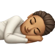 Ariana Grande sleeping sticker