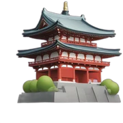 japan monument sticker