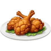 Fried chicken  sticker