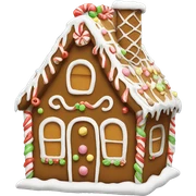 gingerbread house sticker