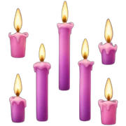 Magic candles sticker