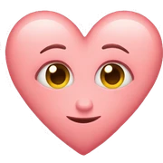 Heart sticker