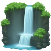 waterfall sticker