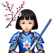 Samurai Warrior sticker