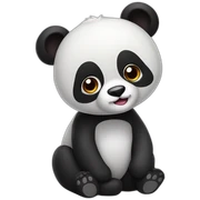 Osito panda sticker