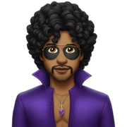 Prince purple rain sticker