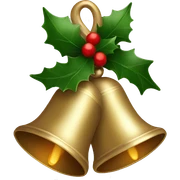 Christmas bells sticker