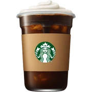 Starbucks cold brew sticker