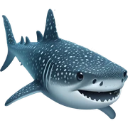 whale shark sticker
