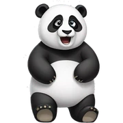 Panda sticker