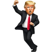 Trump-dance sticker
