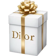 Dior-logo-Gift-box sticker
