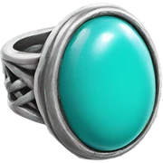 turquoise ring sticker