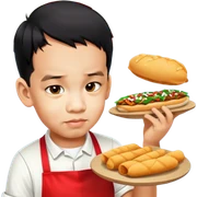 Street Food Vendor sticker